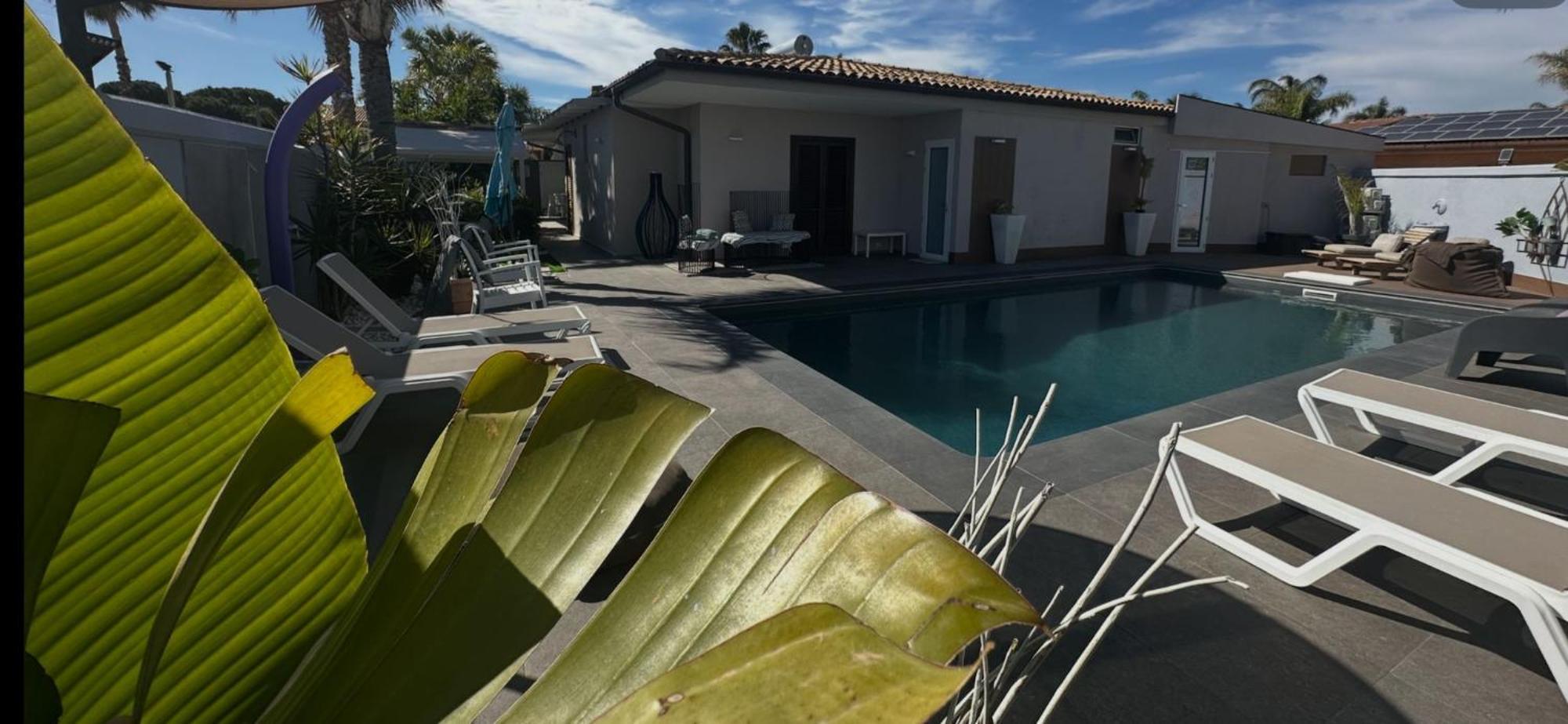Villa Sabri San Leone Bagian luar foto